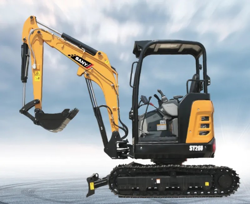 تحليل شامل لساني SY16U MINI حفارة صغيرة: وزن الجهاز الكامل 1195kg ، سعة 0.025m3 ، قوة 8.8 / 2200kW / rpm