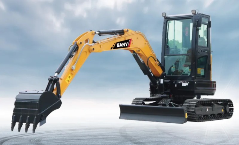 تحليل المعلمات الحفارة الصغيرة SY35U: وزن الجهاز الكامل 3835kg / 3710kg ، سعة 0.12m3 ، قوة 20.2kW