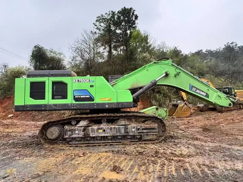 [أحدث تكنولوجيا سوداء موفرة للوقود في العالم] 2025 XCMG 750GK HEV حفارة هجينة الجدول الحقيقي 296 ساعة استهلاك الوقود حوالي 40 لتر يمكن أن يكون مع 248 مطرقة